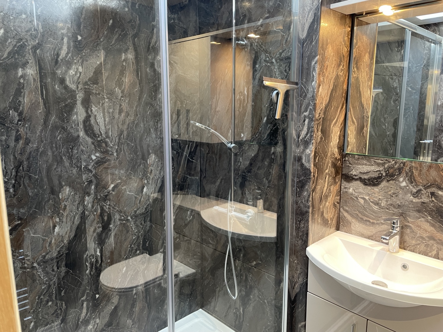 Modern shower room