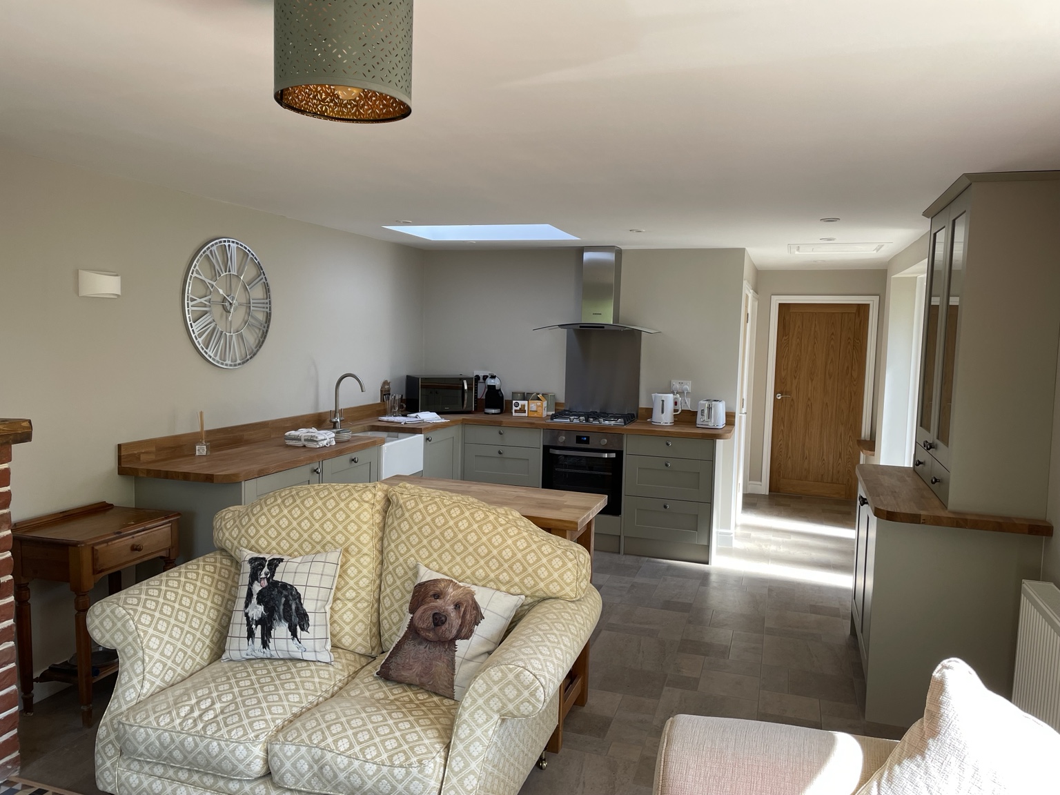 Kitchen at The Garden Flat